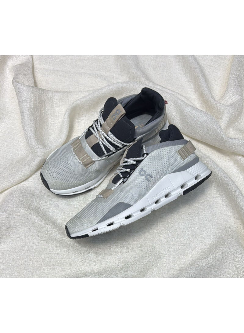 On Running Cloudnova Sneakers - Grey/White - Image 1